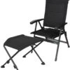 Westfield Be Smart Royal Campingstuhl Inkl. Focus Fußauflage, Anthrazit - Camping Wagner Edition -Westfield 125865 0 0