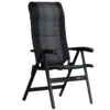 Westfield Campingstuhl Avantgarde Noblesse Silber, Schwarz
