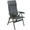 Westfield Campingstuhl Avantgarde Noblesse Deluxe, Grau Meliert -Westfield 601586 0